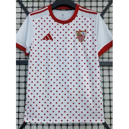 25/26 Sevilla White Training Shirts