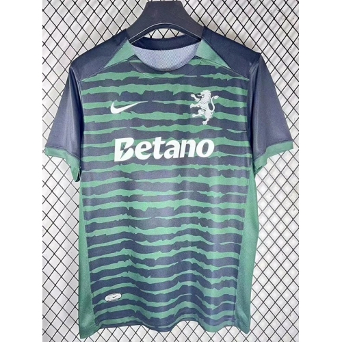 25/26 Sporting Lisbon Christmas Special Edition Fans Soccer Jersey