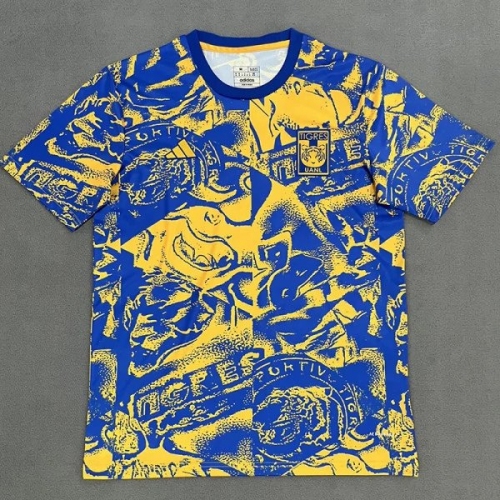 25/26 Tigres Blue& Yellow Training shirts
