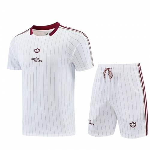 26/27 ARS White Training Shorts Suit