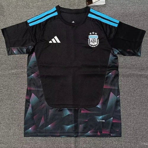 26/27 Argentina Ｇoalkeeper Black Fans Soccer Jersey