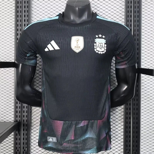 26/27 Argentina Ｇoalkeeper Black Player Version Soccer Jersey