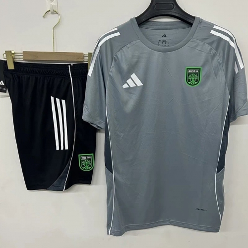 26/27 Austin FC Grey Training Shorts Suit