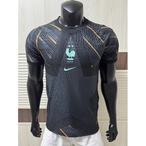 26/27 France Goalkeeper Black Player Version Soccer Jersey