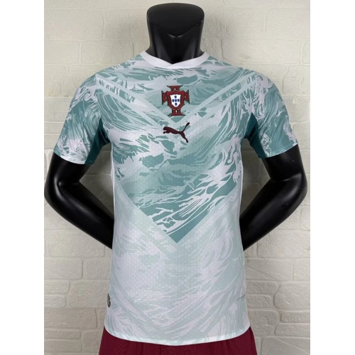 26/27 Portugal Away White Player Version Soccer Jersey