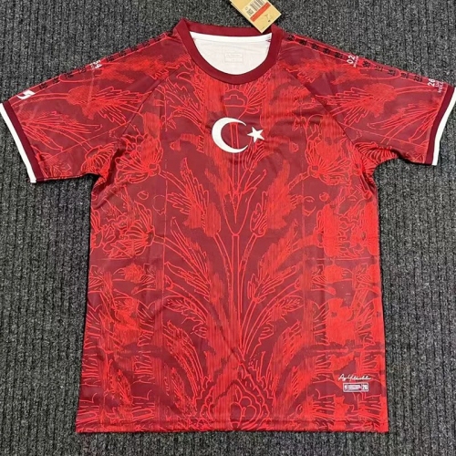 26/27 Turkey Legendary Edition Red Fans Soccer Jersey