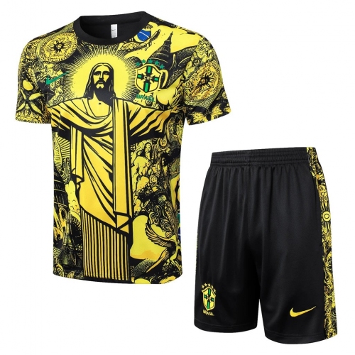 Brazil Training Short sleeve Suit 24/25