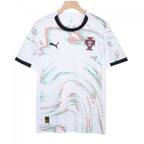Portugal Soccer Jersey Away Custom Shirt 2025