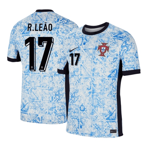 R.LE&Atilde;O #17 Portugal Away Soccer Jersey EURO