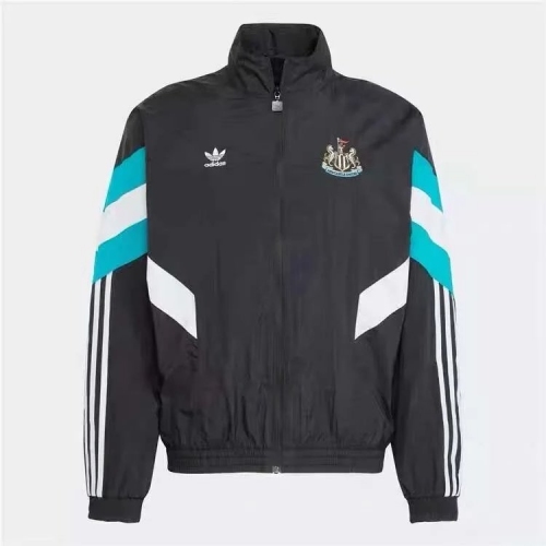 2024/2025 Newcastle United Windbreaker Black Football Jersey