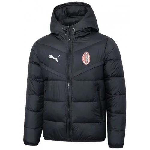 25/26 ACM Black Hooded Cotton Coat 连帽棉衣