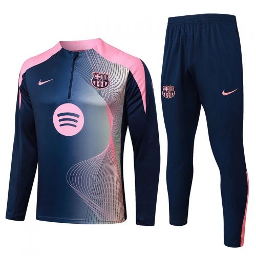 25/26 BAR Curve inkjet Half Pull Tracksuit# B25105 (半拉链)