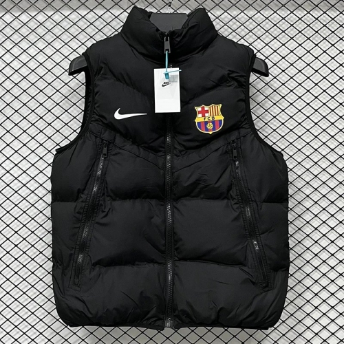 25/26 BAR NK Black Add Cotton Adult Vest#J3305