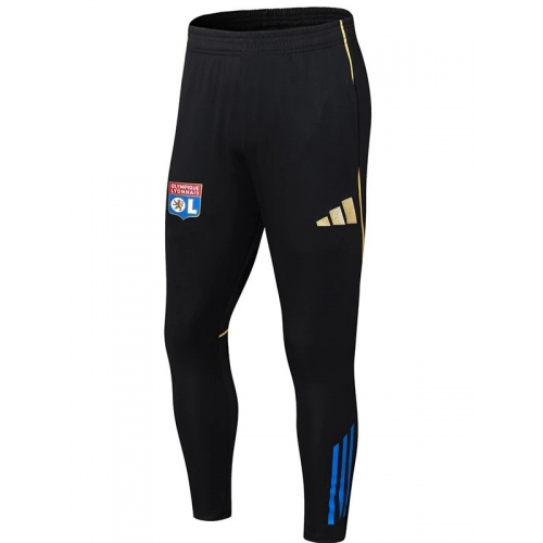 25/26 Lyon Black Player VersionTraining Long Pants#C2527