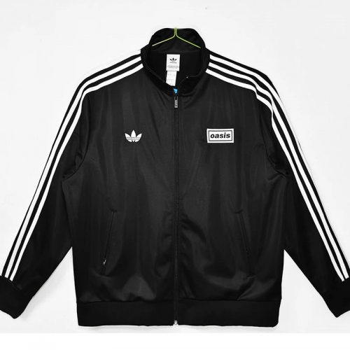25/26 Oasis Black Touring Firebird Sports Jacket Top
