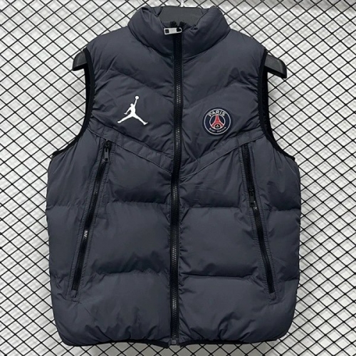 25/26 PSG NK Grey Add Cotton Adult Vest#J3302