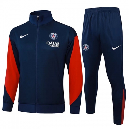25/26 PSG Royal Blue Jacket Tracksuit#A2539