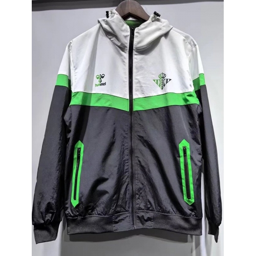 25/26 Real Betis Black&Grey windbreaker