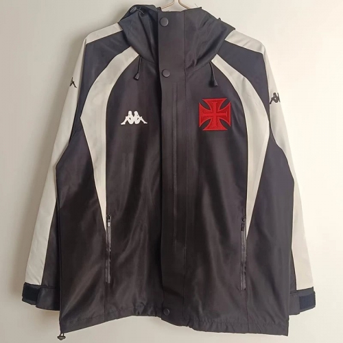 25/26 Vasco da Black waterproof windbreaker