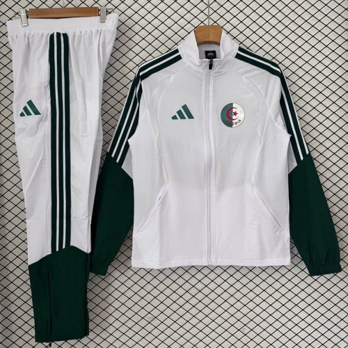 26/27 Algeria White Windbreaker Tracksuit