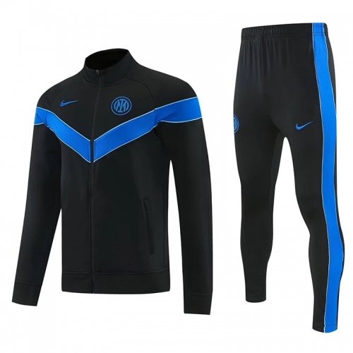 26/27 INT Black Jacket Tracksuit