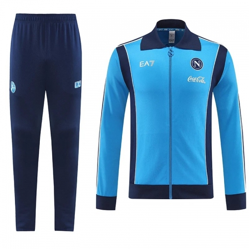 26/27 Napoli Sky Blue Jacket Tracksuit#02