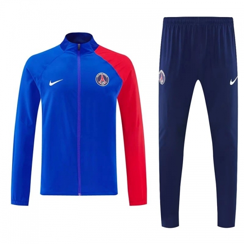 26/27 PSG Blue Windbreaker Tracksuit