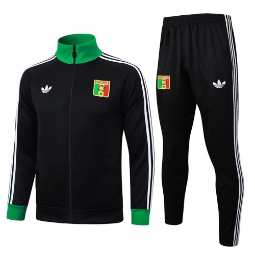 26/27 Senegal Black Jacket Tracksuit#A26006