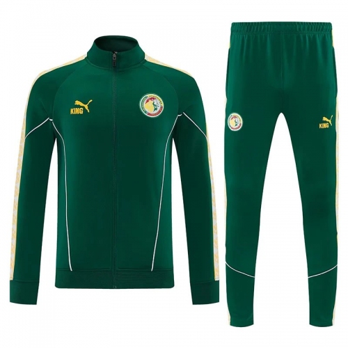 26/27 Senegal Dark Green Jacket Tracksuit(深绿色)