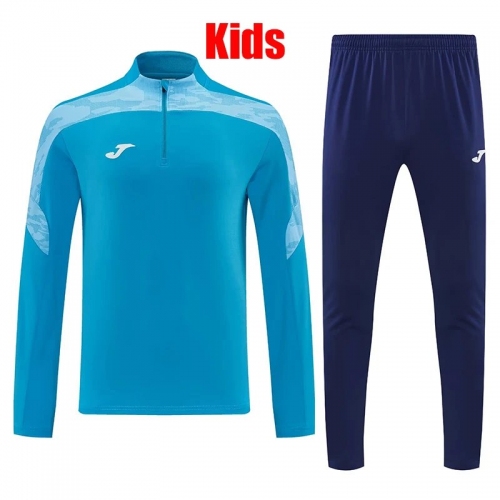 26/27 UA Lake Blue Kids Half Pull Tracksuit#815湖蓝(童装半拉链)