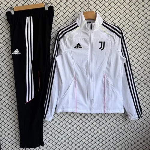 26/27JUV White Windbreaker Tracksuit