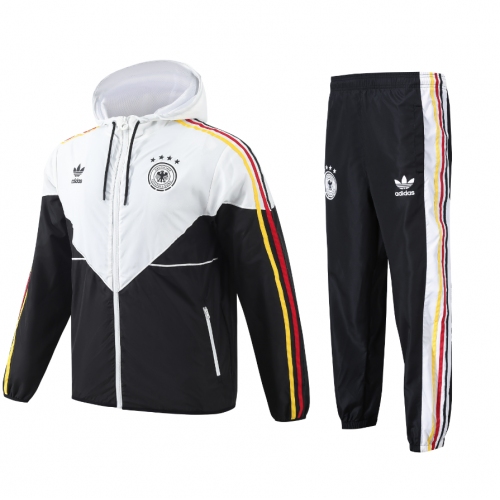 Germany 2024-2025 German tricolor flag football jersey set