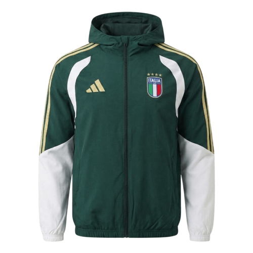 Italy Hoodie Jacket 2026-Green