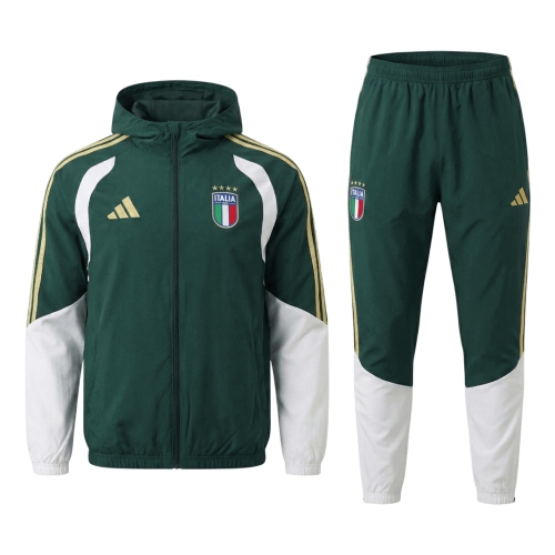 Italy Hoodie Tracksuit 2026 Green