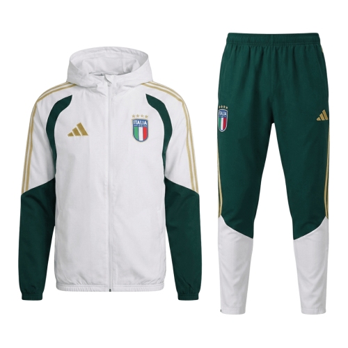 Italy Hoodie Tracksuit 2026 White