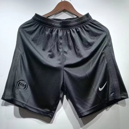 2017/2018 PSG Third Black Retro Shorts Pants