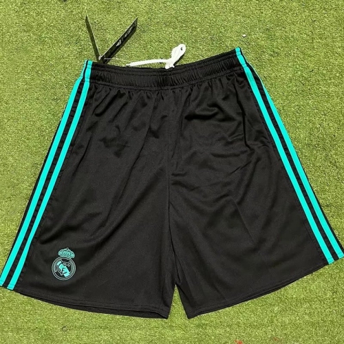 2017/2018 RMA Black Retro Shorts Pants
