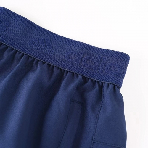 2026 AD Royal Blue Double Layered Sports Shorts#A2002金标宝蓝