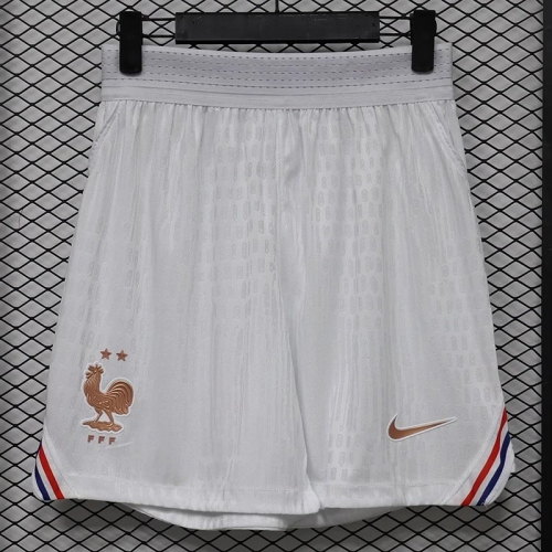 26/27 France Home Player Version Shorts Pants(胶星)