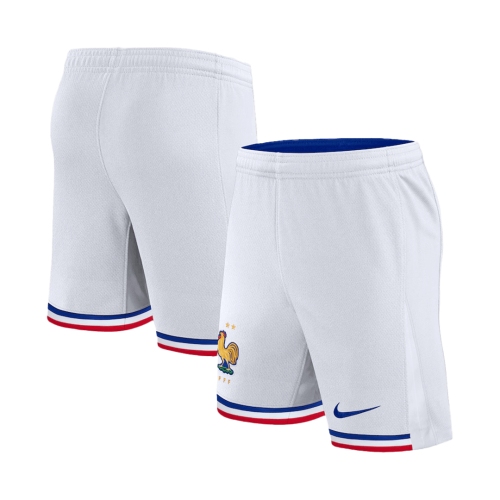 France Home Soccer Shorts