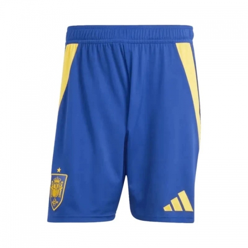 Spain Home Soccer Shorts Euro 2024