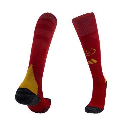 Spain Home Soccer Socks Kids