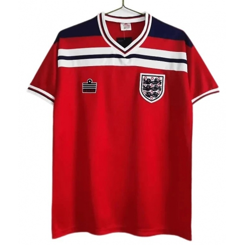 1982 England Retro Soccer Jersey Away Replica