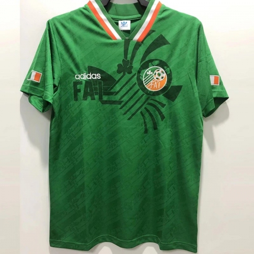 1994 Ireland Home Retro Soccer Jersey