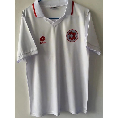 1994 Switzerland Away Retro Soccer Jersey