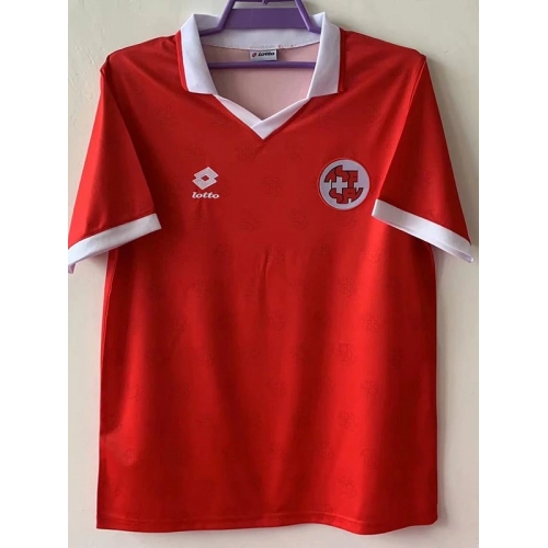 1994 Switzerland Home Retro Soccer Jersey