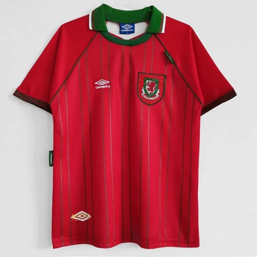 1994/1996 Wales Home Retro Soccer Jersey