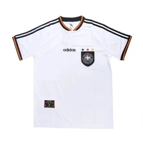 1996 Germany Retro Jersey Home Euro Cup