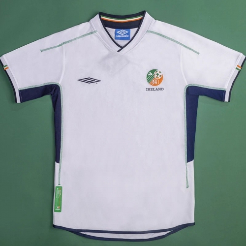 2002 Ireland Away Retro Soccer Jersey