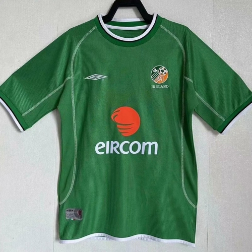 2002 Northern Ireland Home Retro Soccer Jersey